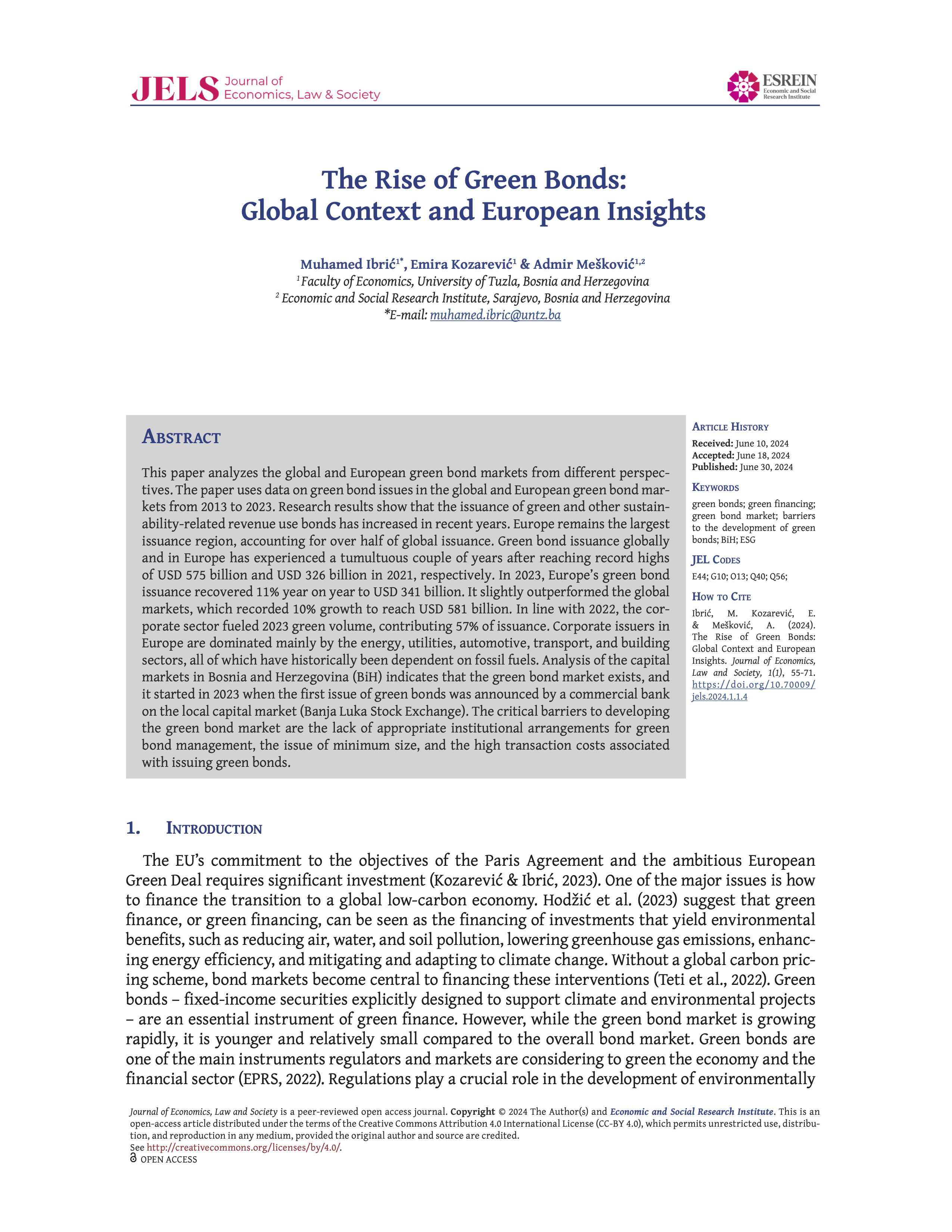 Article 4, Vol. 1, Iss. 1